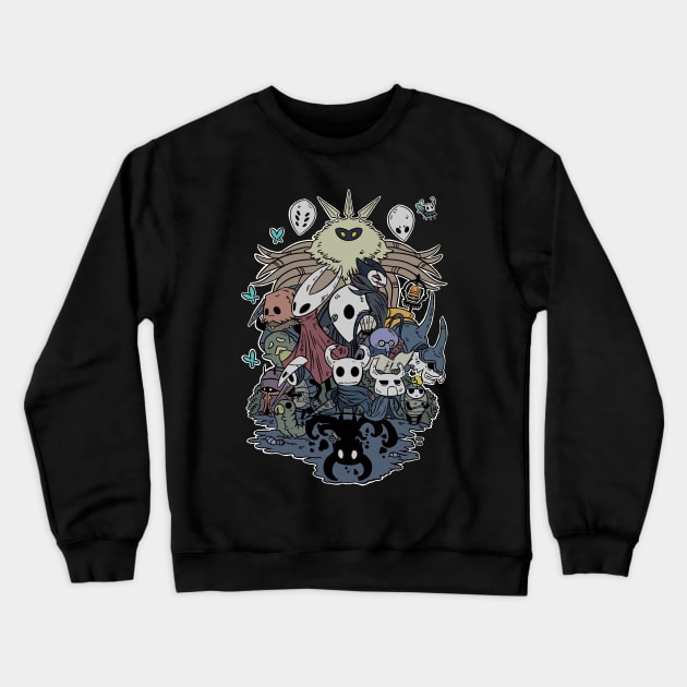 Hollow Party Crewneck Sweatshirt by JailbreakArts